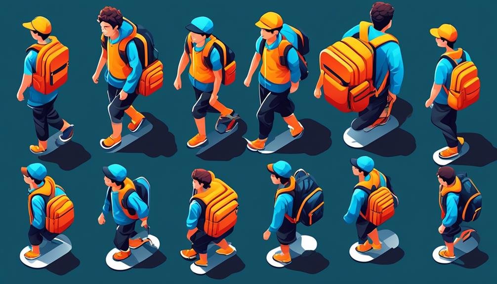 backpacks weighing the benefits
